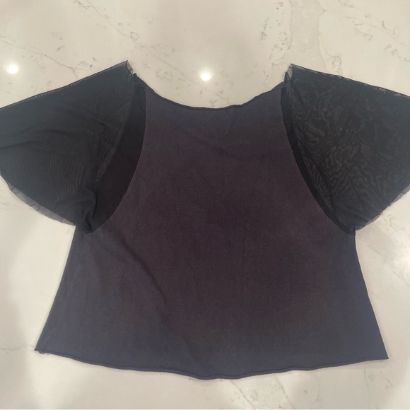 Gently worn Furst Of A Kind black and mesh sleeve Bob Marley tshirt - Picture 6 of 14